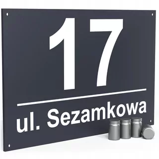 Printima číslo domu 32 x 21 cm